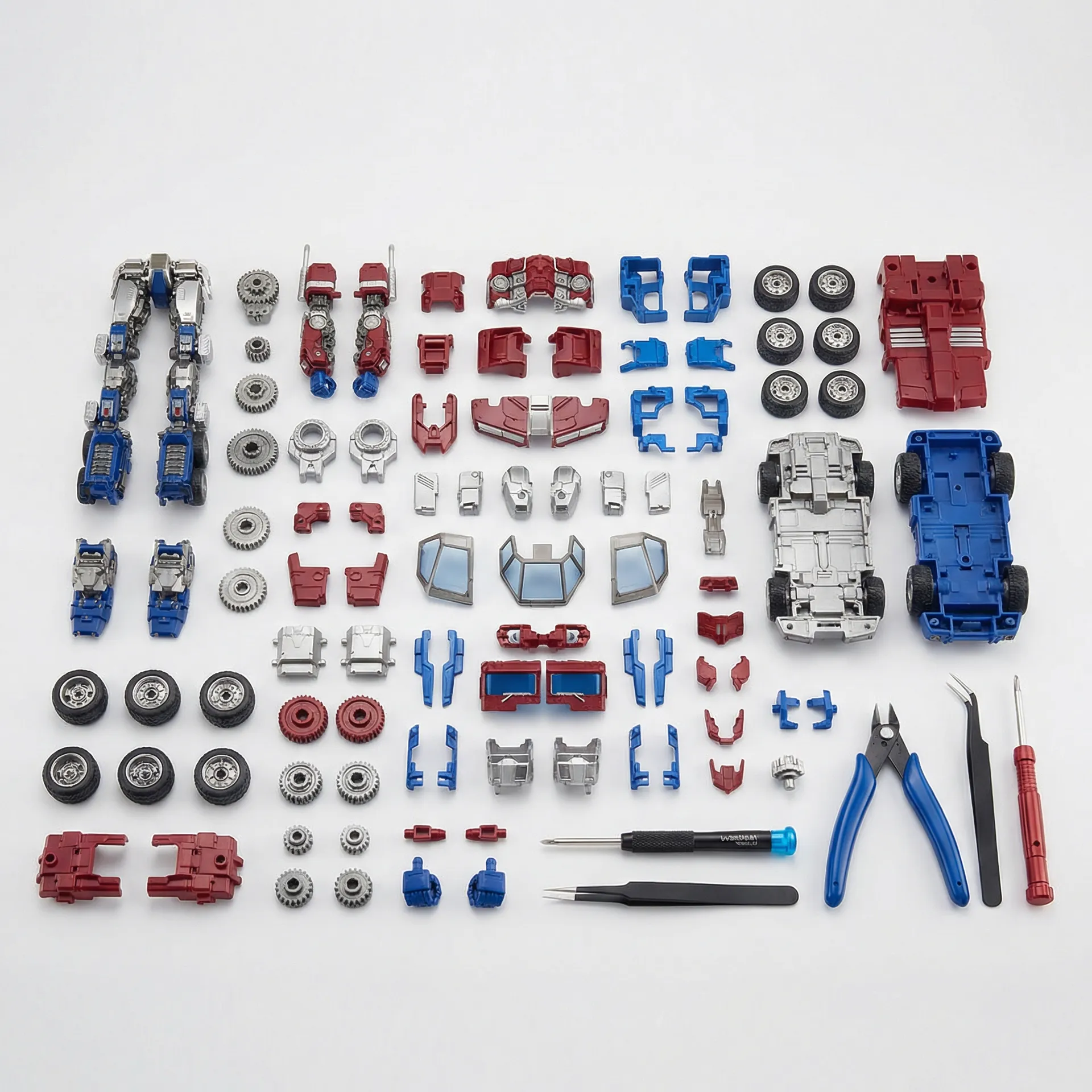 小马拉大车 - 万代拼装模型